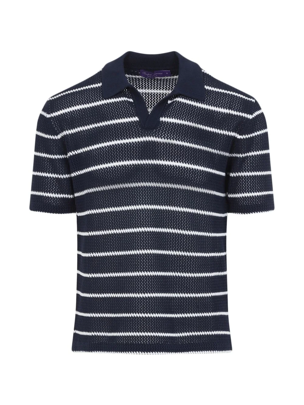 striped knit T-shirt - 1