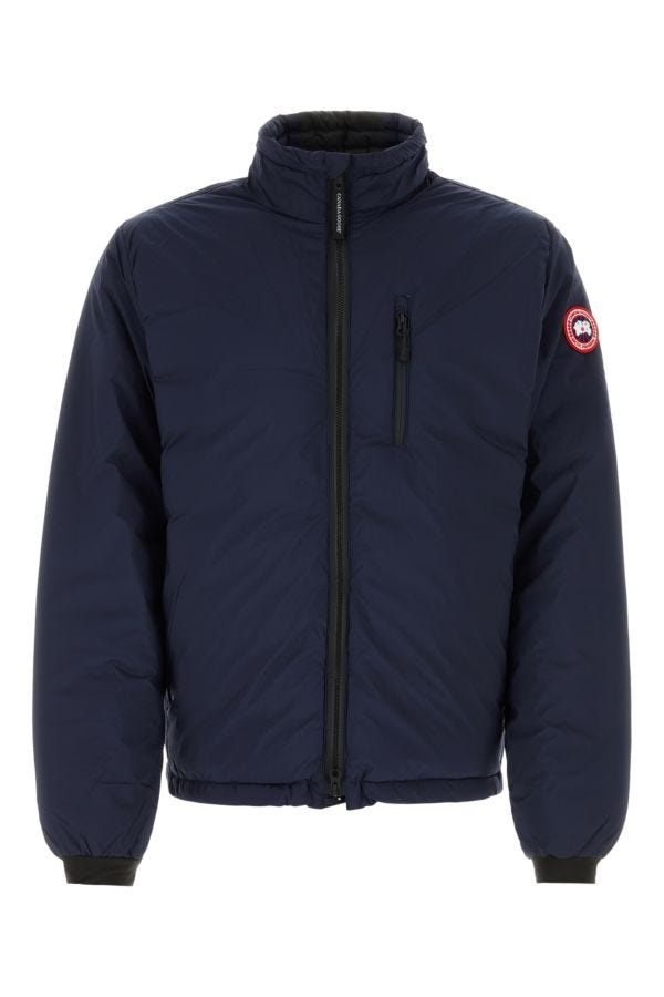 Midnight blue Lodge down jacket - 1