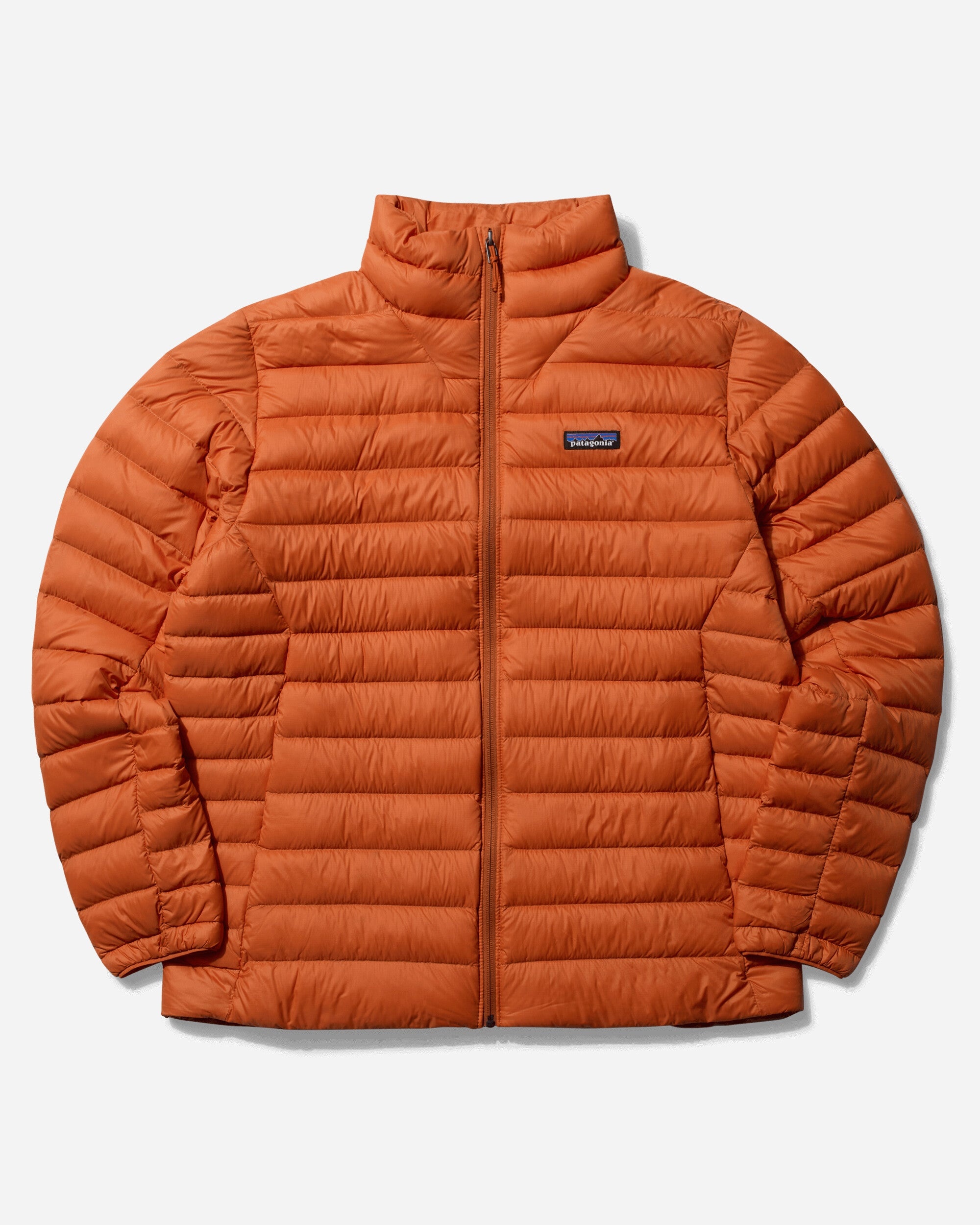 Down Sweater Jacket Redtail Rust - 1