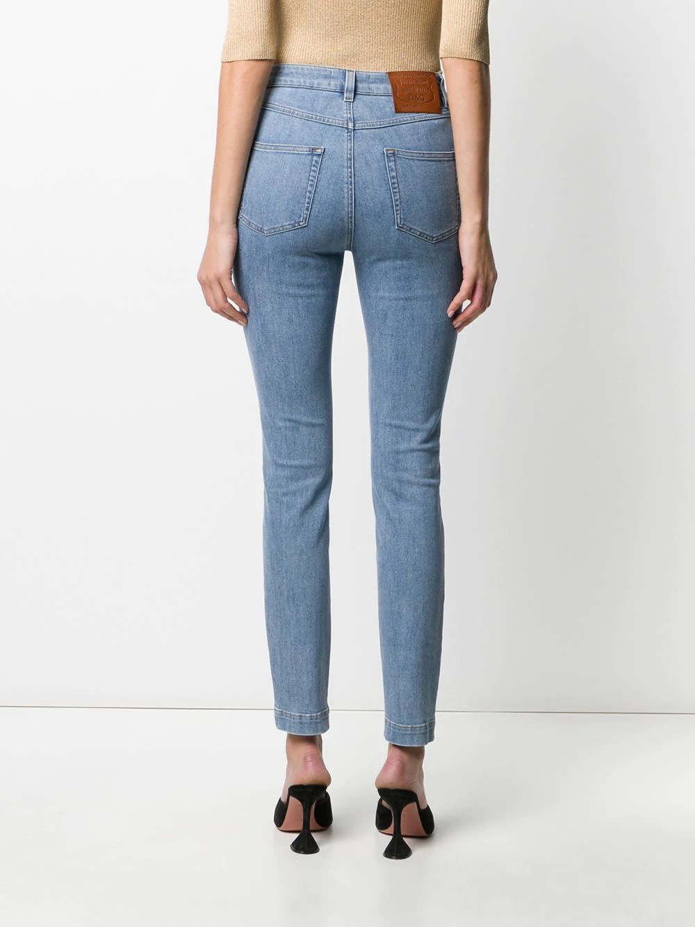 high-rise skinny jeans - 4