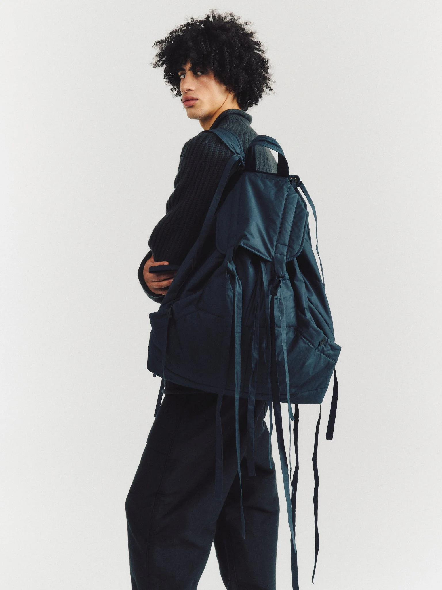 MILI BACKPACK - PIGMENT WAX - NAVY - 1