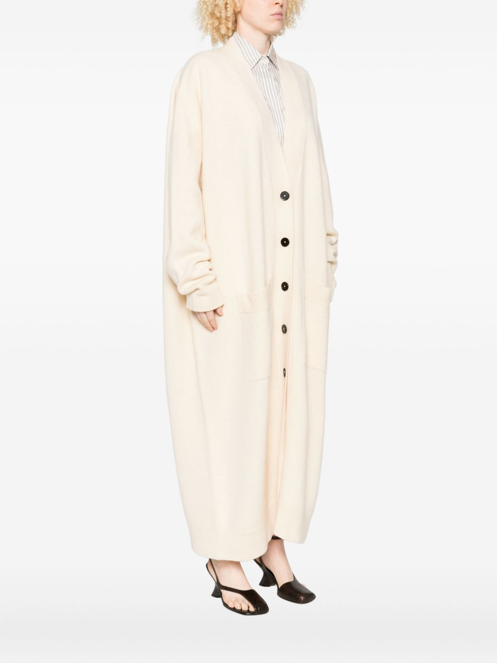 button-front coat - 3