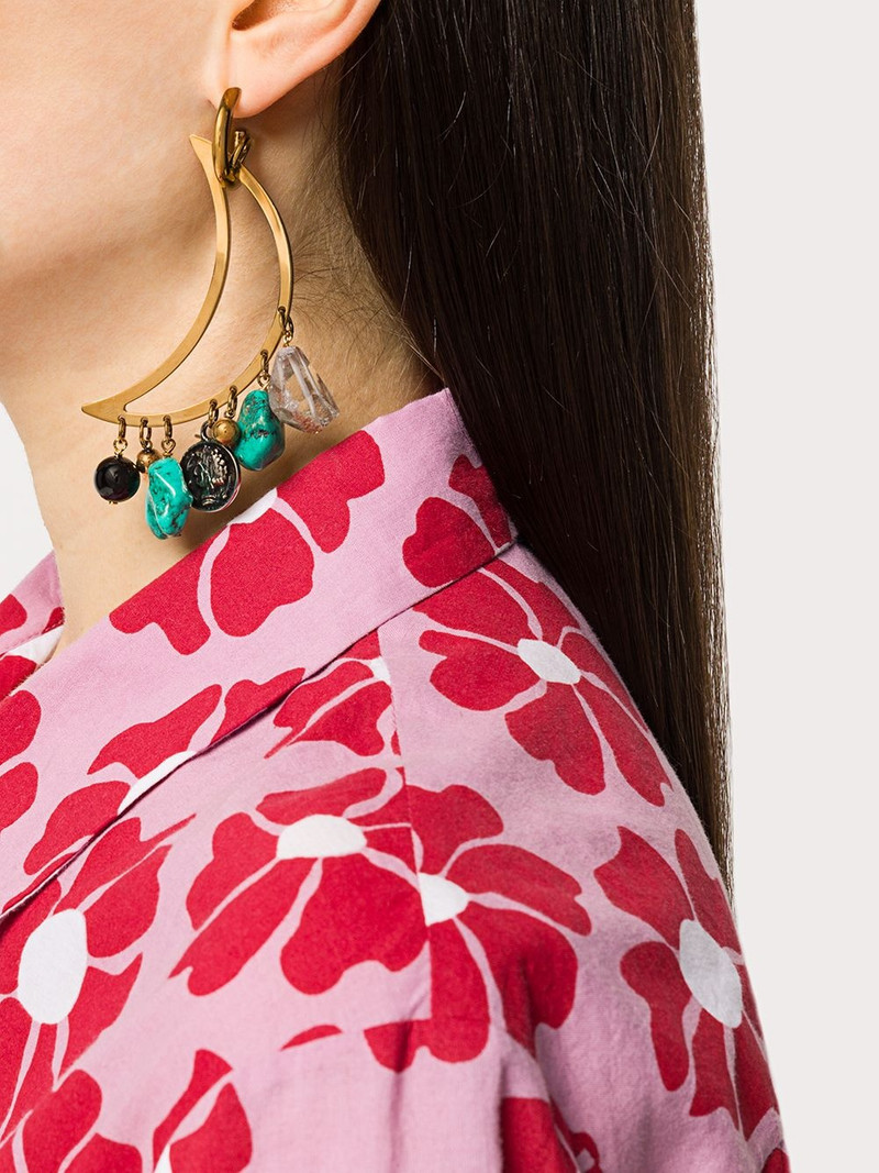 Luna pendant earrings 3