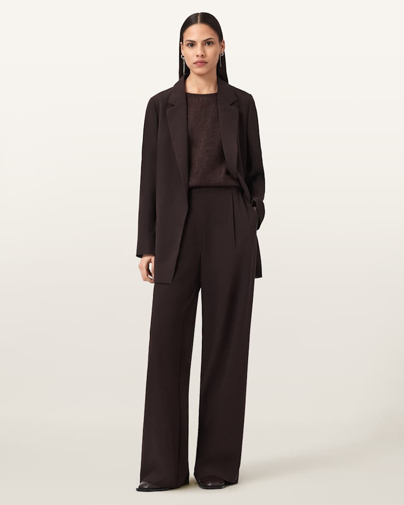 ALLSAINTS ALEIDA LIGHTWEIGHT WIDE LEG PANTS outlook
