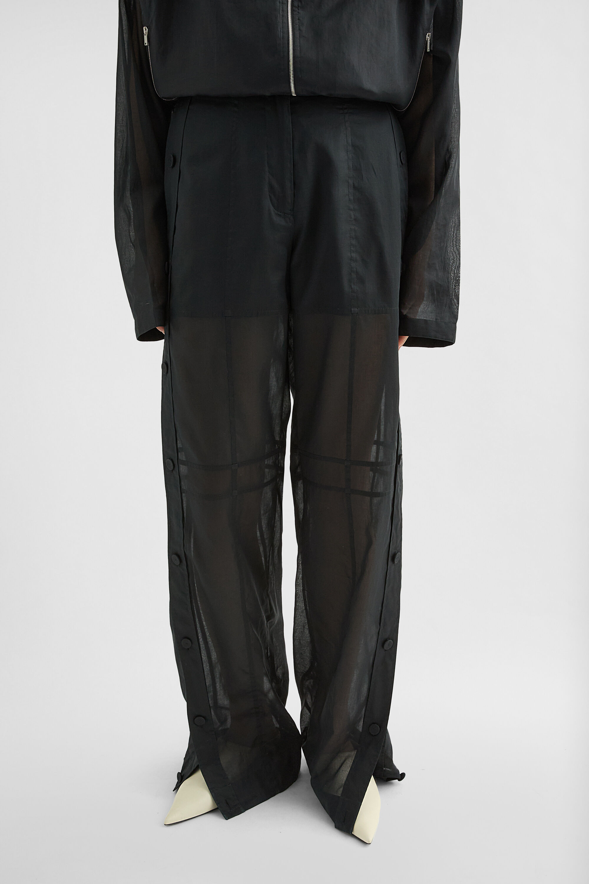 Cotton Muslin Trousers - 3