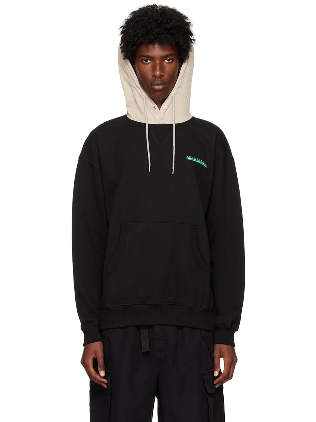 Black Alvy Hoodie - 1