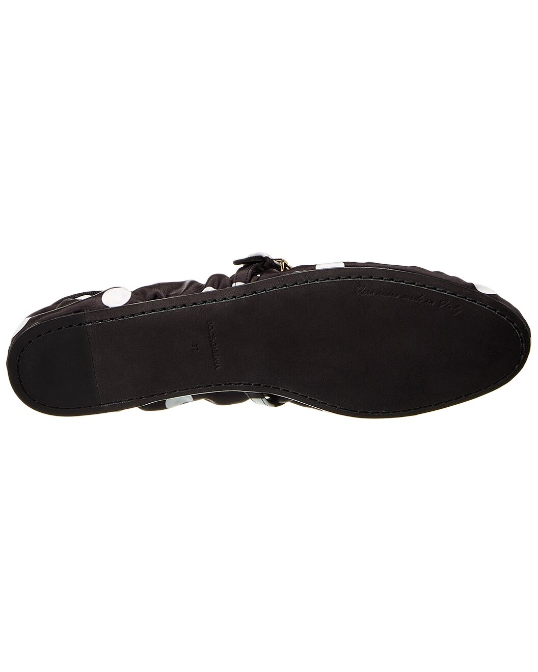 Dolce & Gabbana Satin Flat - 4
