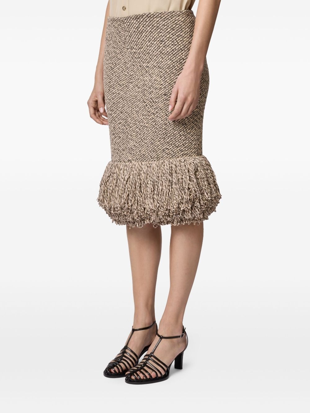 knitted midi skirt - 3