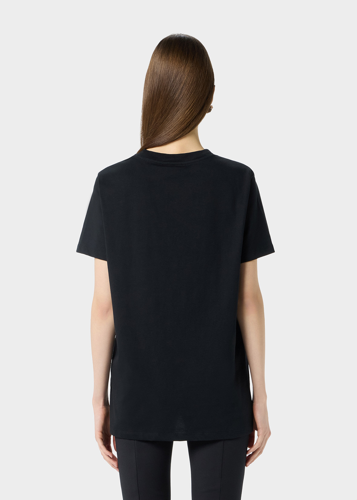 JERSEY T-SHIRT WITH DRIPPING-EFFECT LOGO - 4