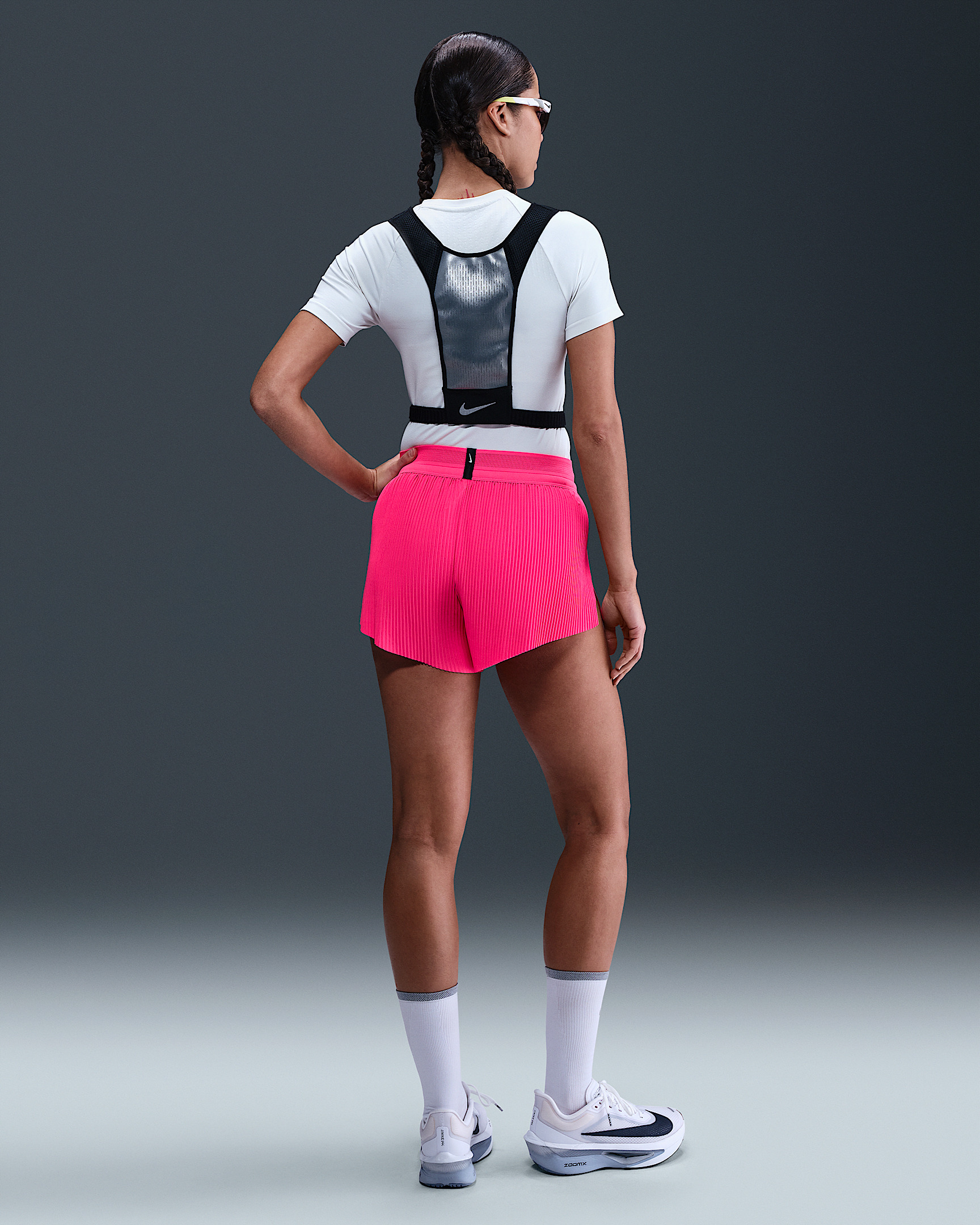 Nike AeroSwift Women's Dri-FIT ADV Mid-Rise Brief-Lined 3" Running Shorts - 4
