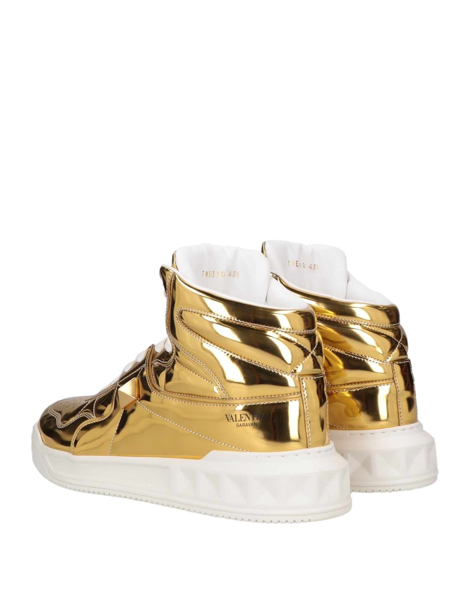 Gold Men's Sneakers - 3