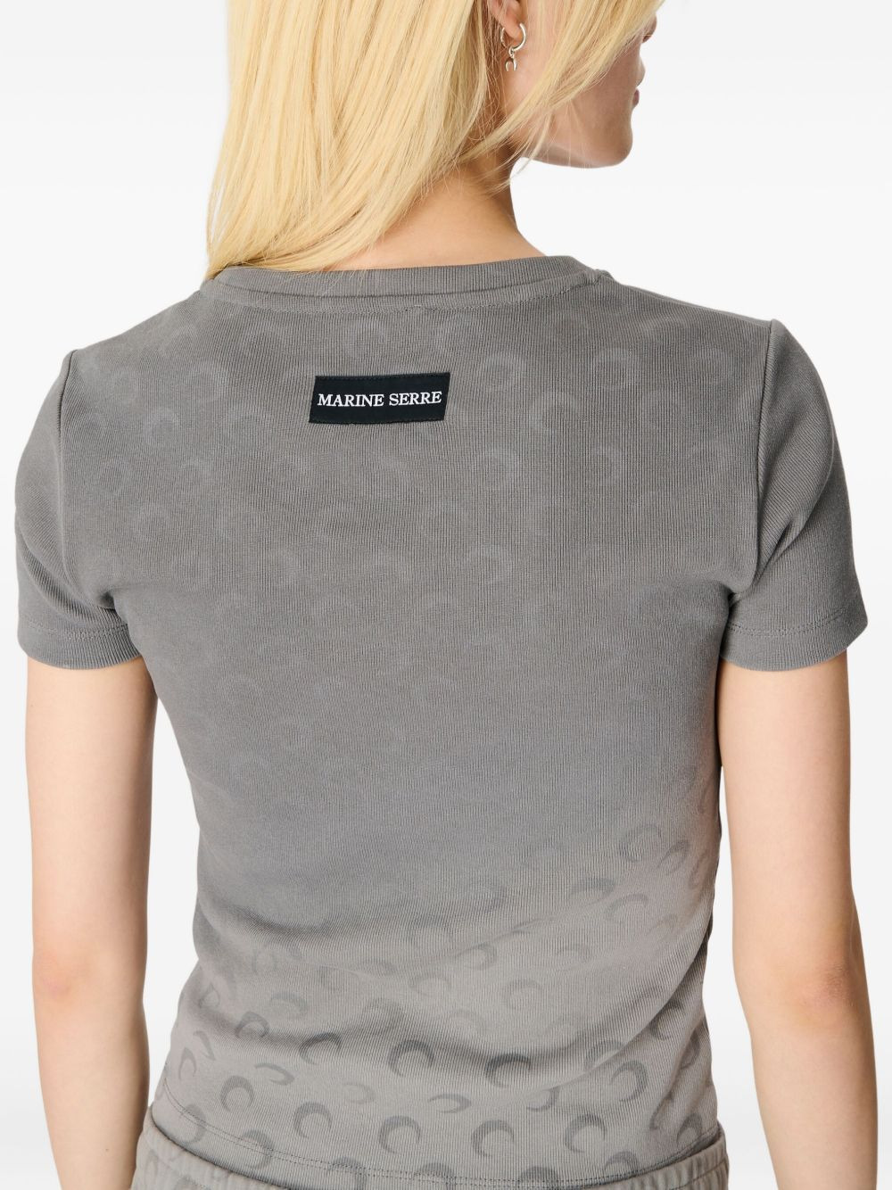 Moon faded T-shirt - 4