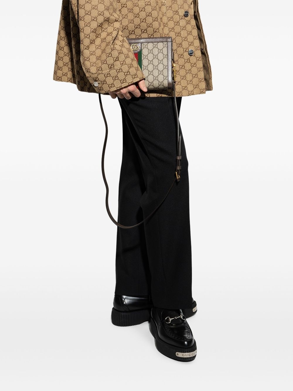 mini Ophidia shoulder bag - 2