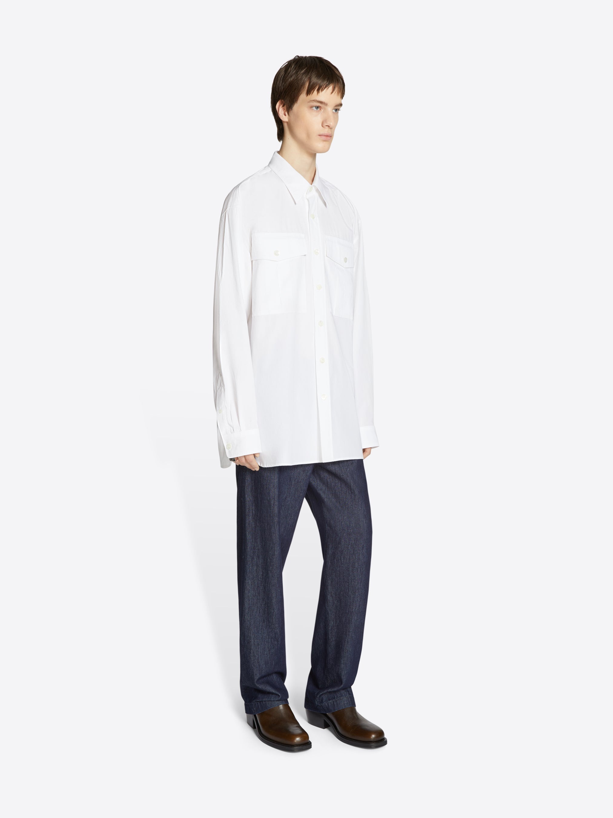 COTTON UTILITY SHIRT - 3