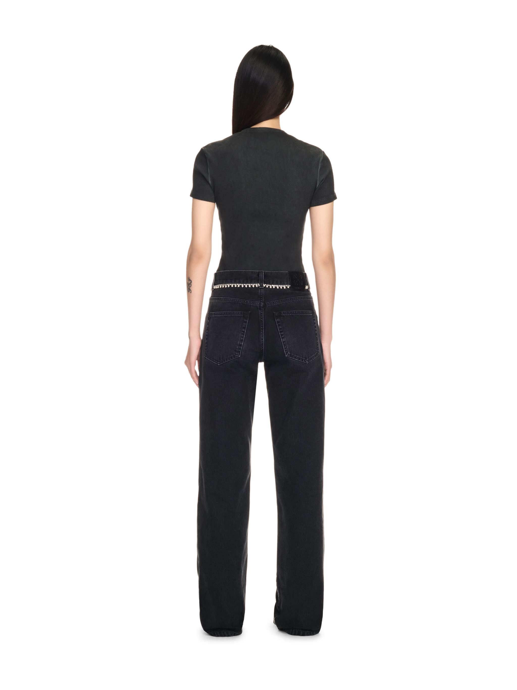 Off Stamp Rib Basic Tee - 4