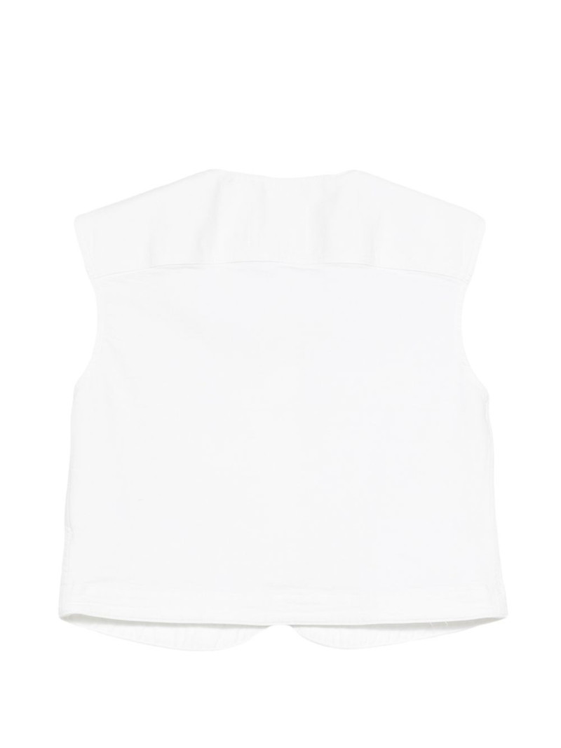 CLOSED buttoned vest outlook