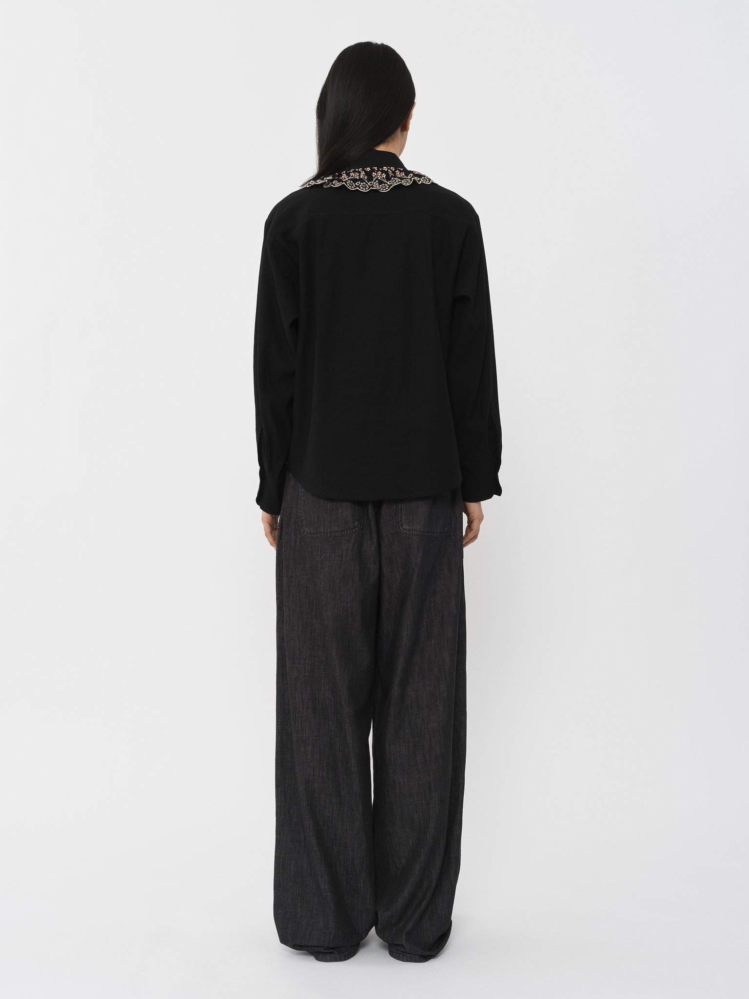 BRODERIE ANGLAISE SHIRT - 3