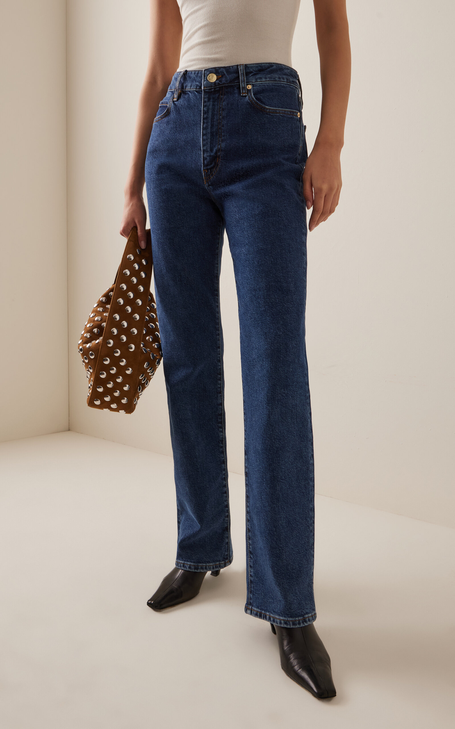 The Ruler High-Rise Straight-Leg Jeans blue - 3