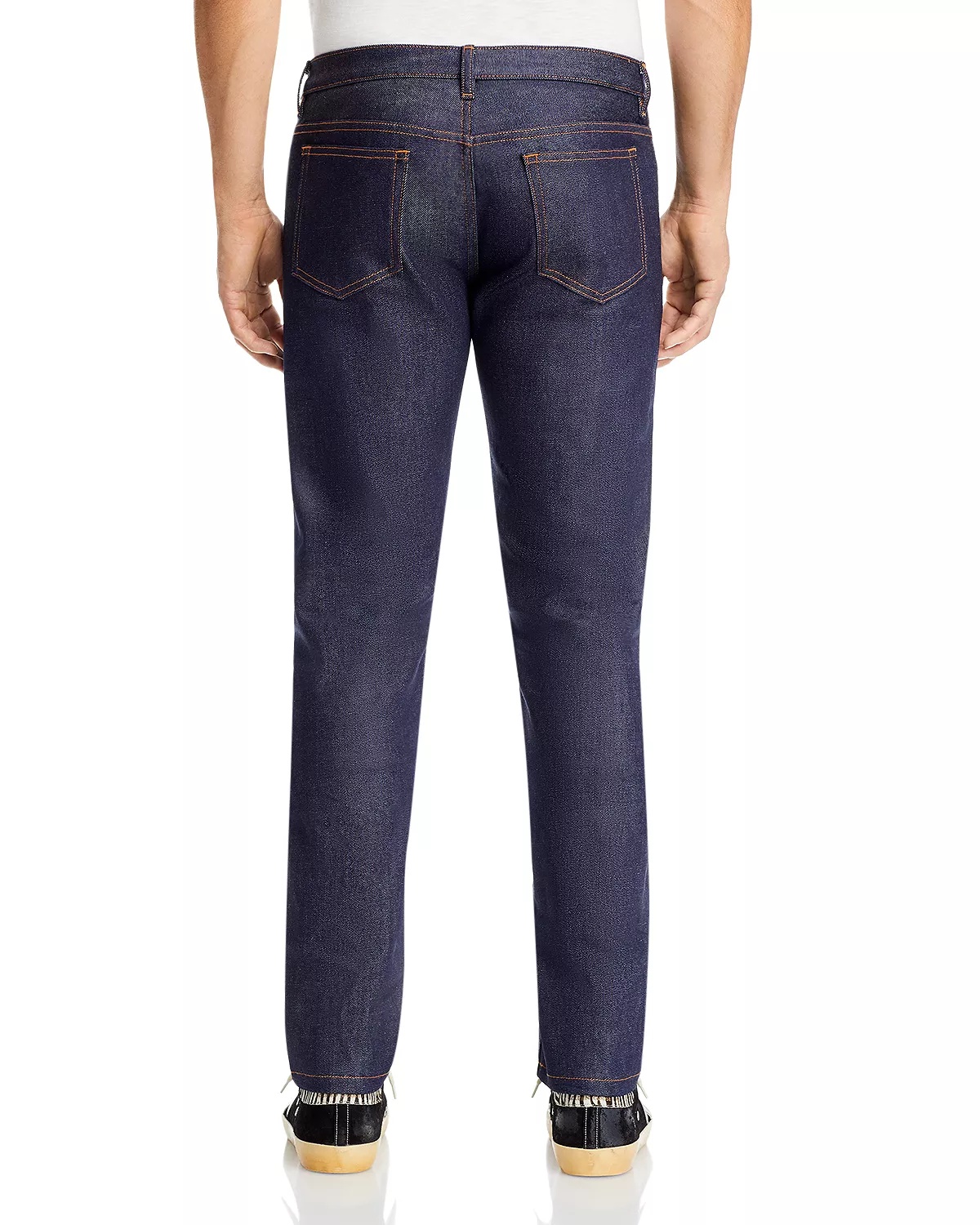 Petit Standard Straight Slim Fit Jeans in Indigo Stretch - 3