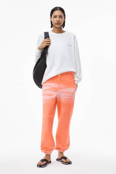 Alexander Wang JOGGER SWEATPANT IN GARMENT DYED COTTON outlook