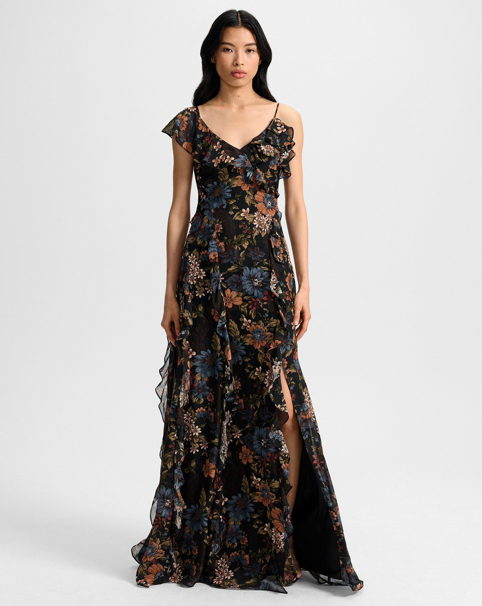 MADELINE SILK MAXI DRESS - 3