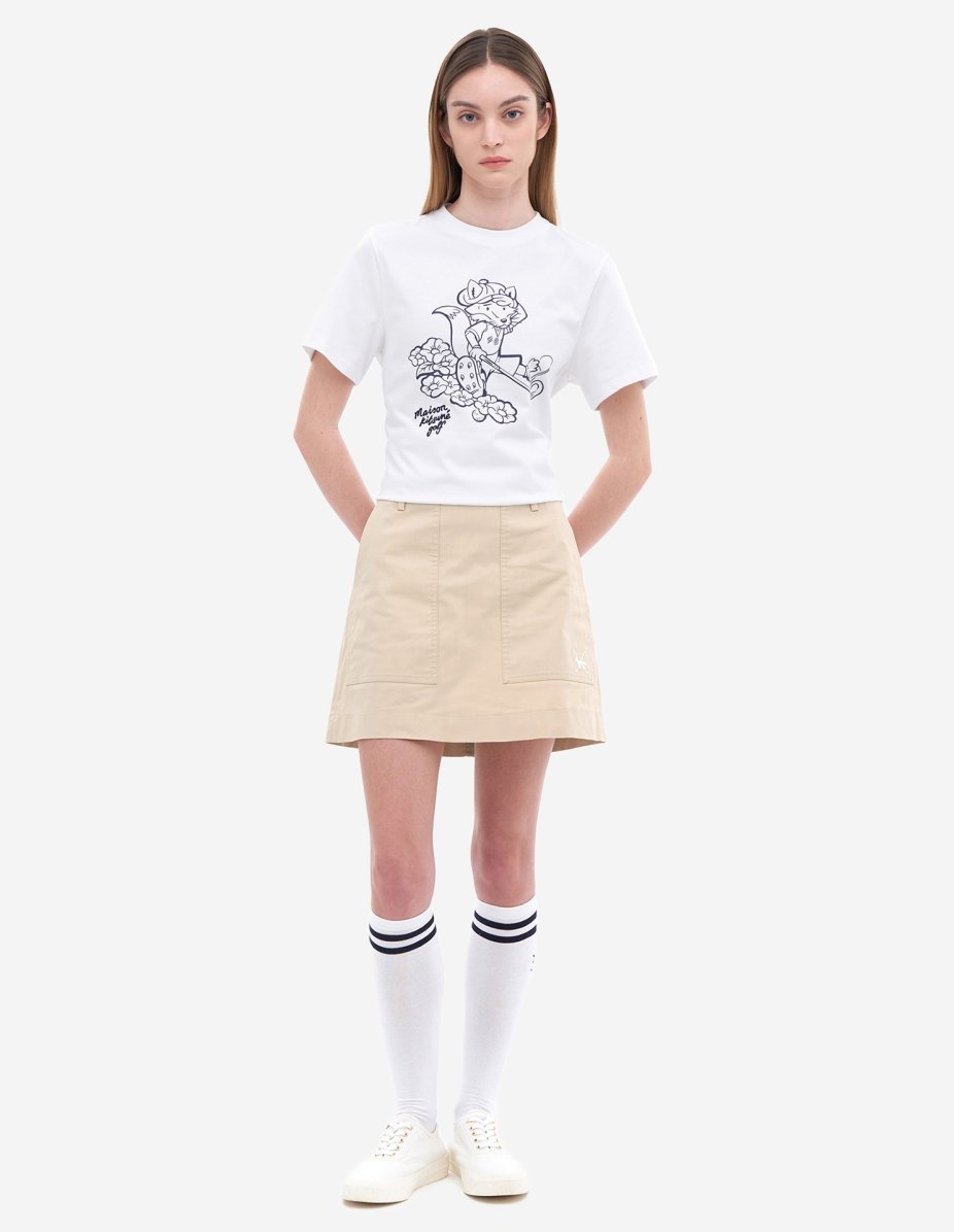 Women Swing Fox Print T-shirt - 2