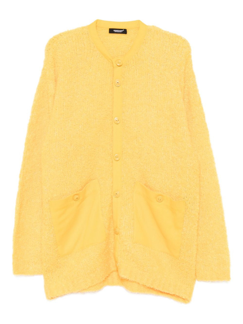 crew-neck cardigan 1