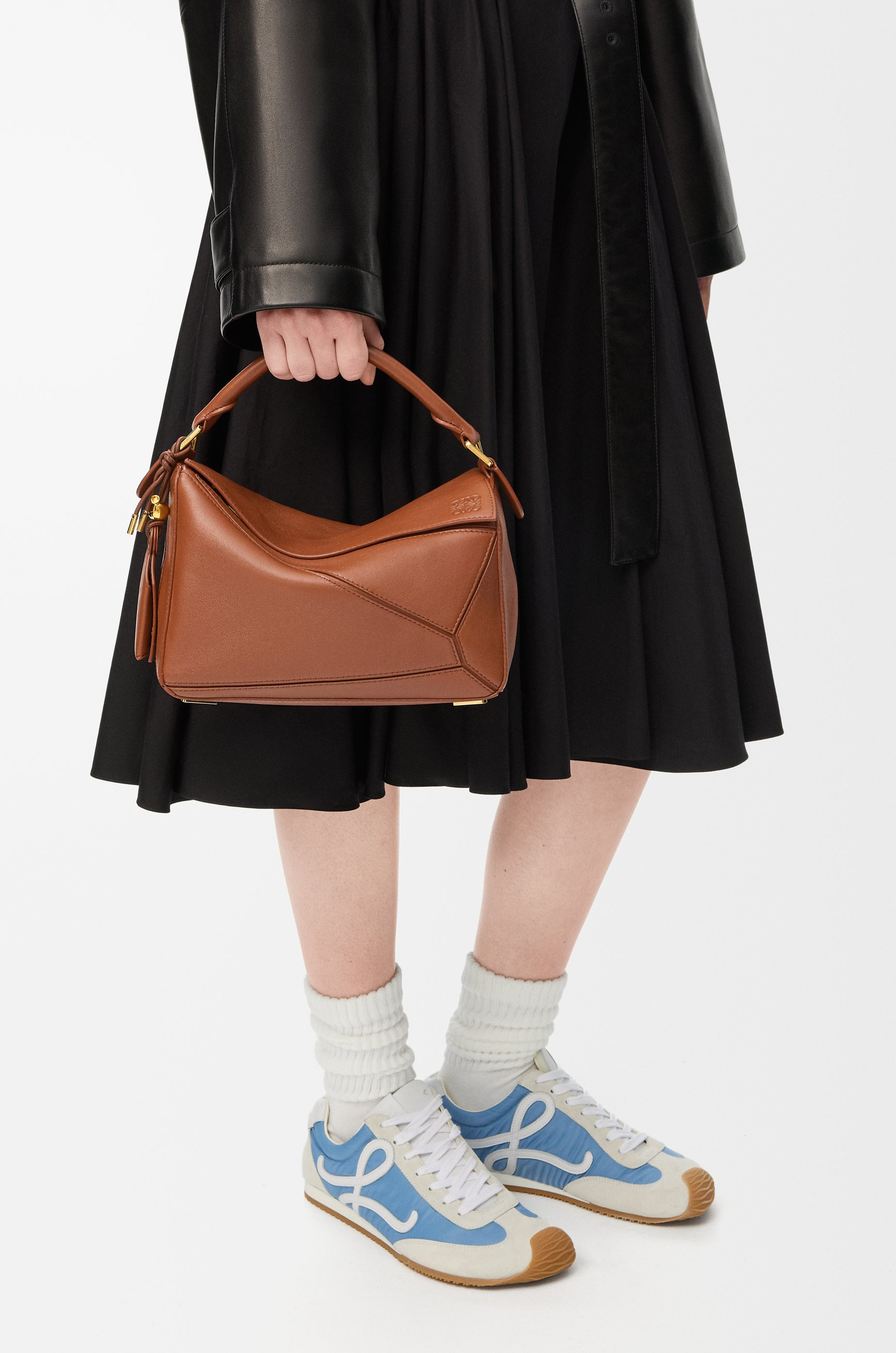 Small Featherlight Puzzle bag in nappa lambskin - 3