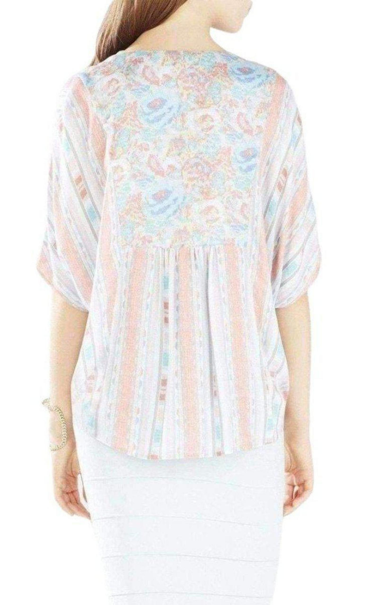 BCBGMAXAZRIA - Skarlett Relaxed Handkerchief Top - 3