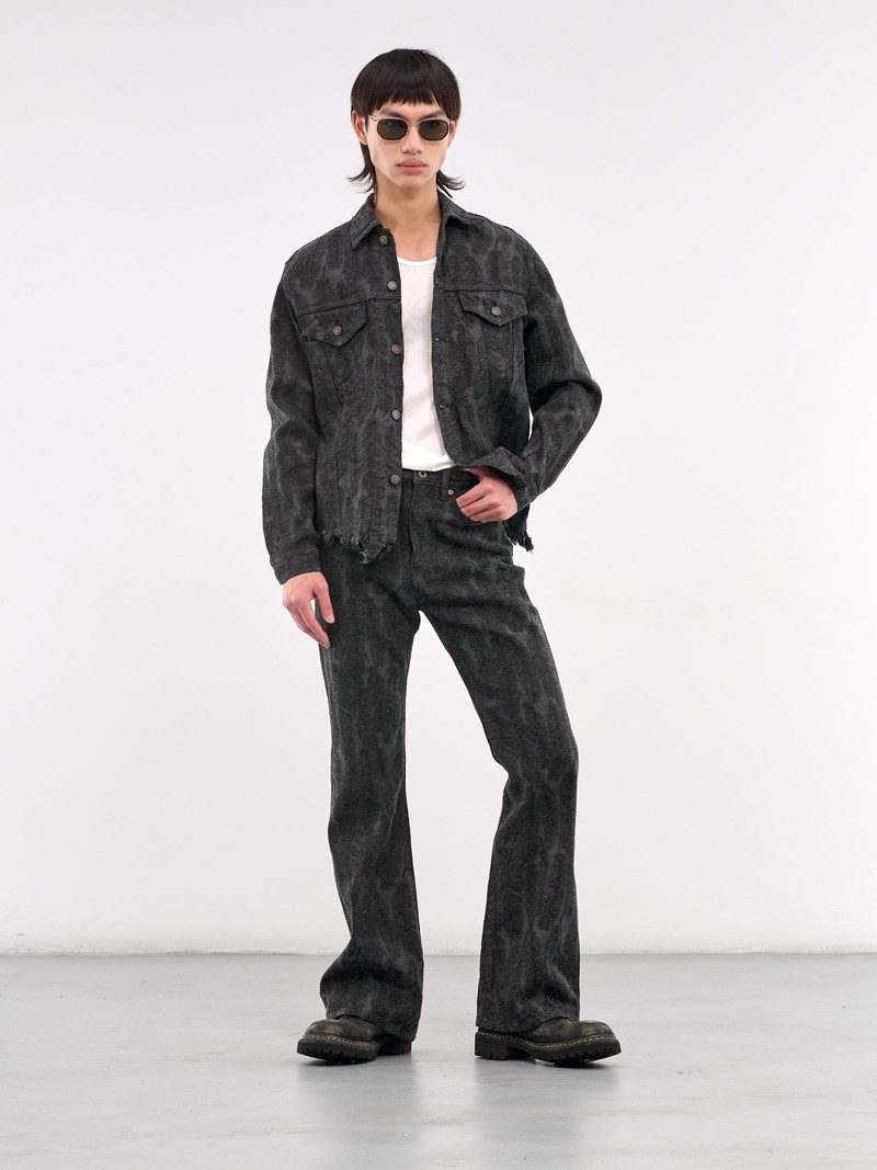 Kapital Magpie Feather Denim Jeans outlook