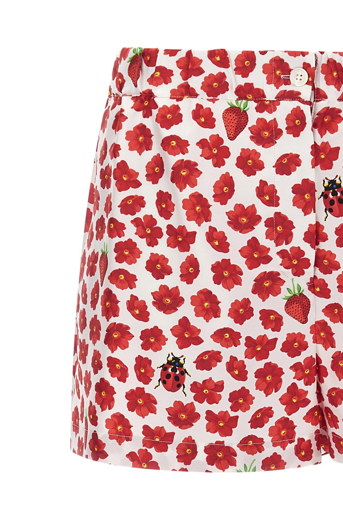 Versace Women 'Strawberry Garden' Shorts - 3