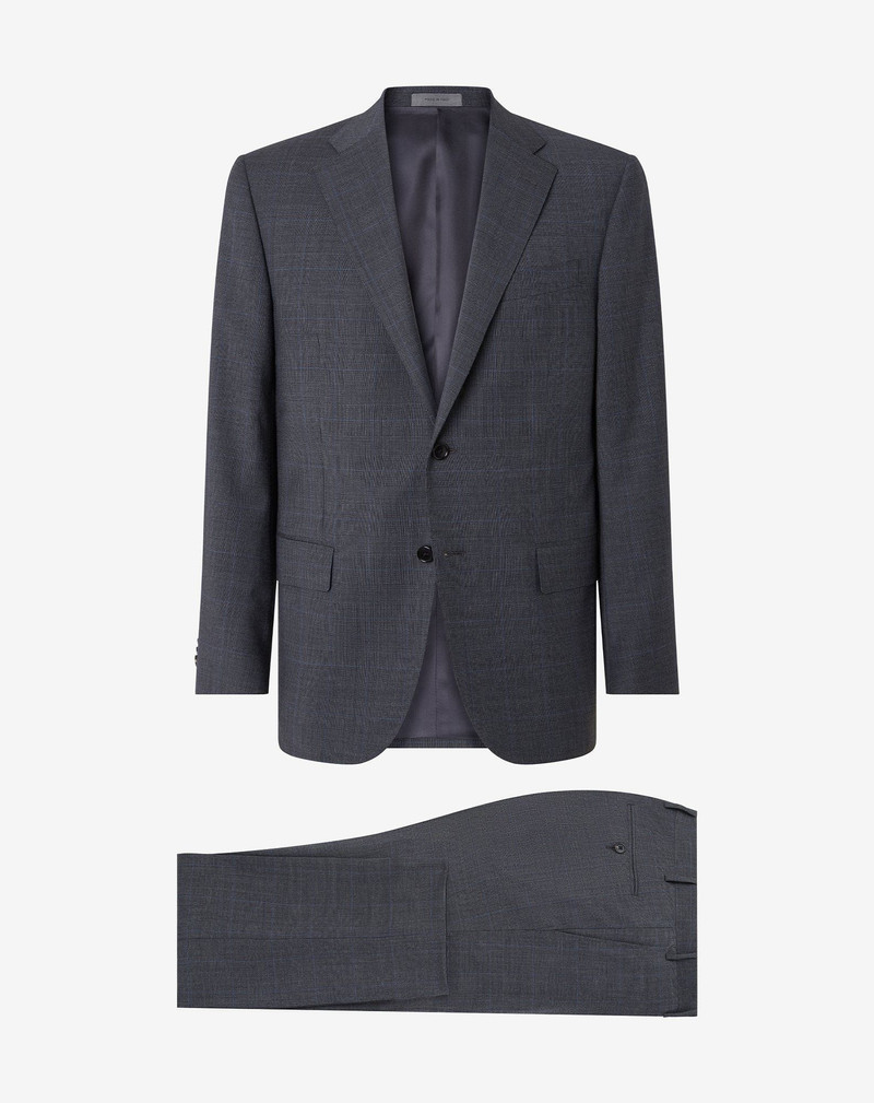 Grey tropical wool suit 1