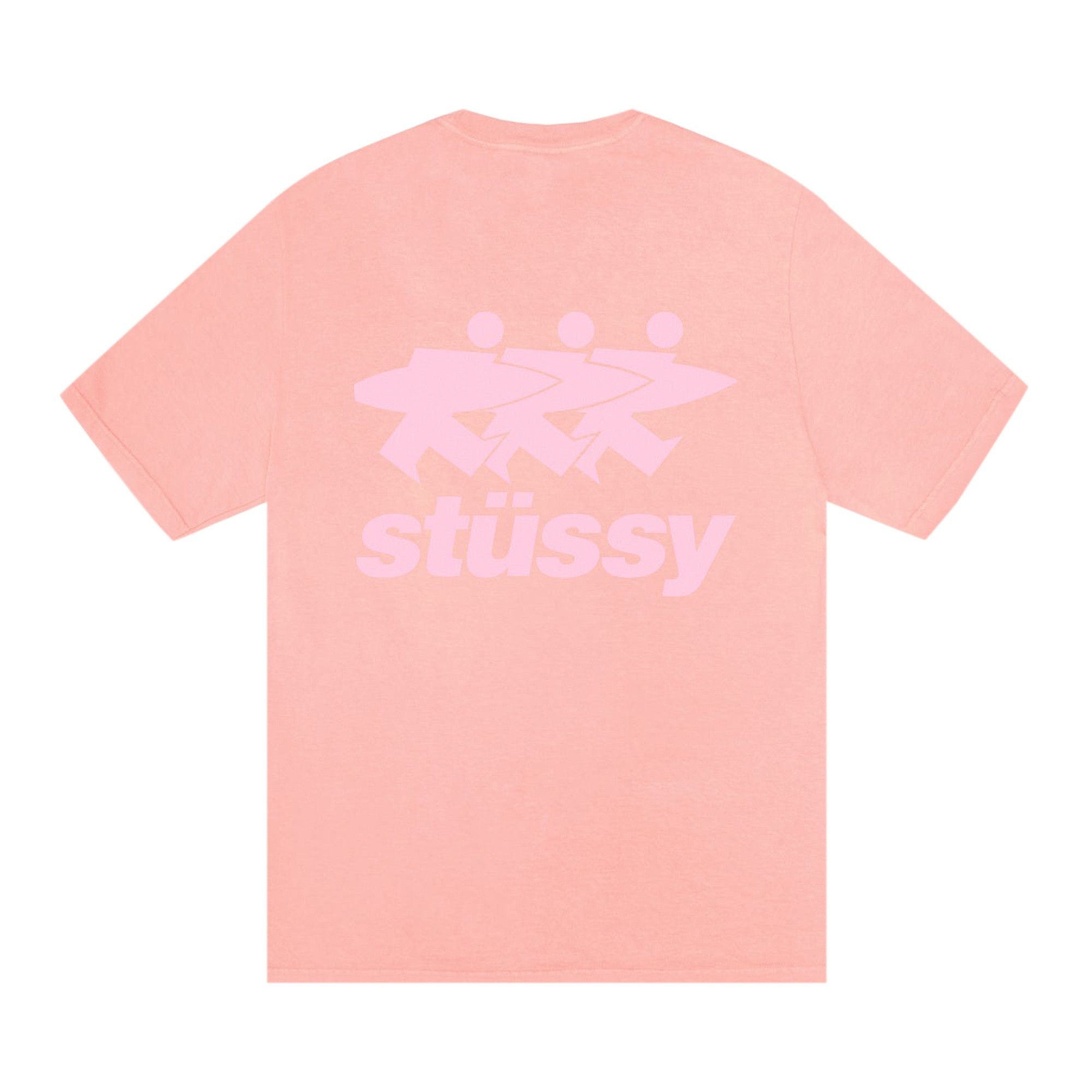 Stussy Surfwalk Tee 'Coral' - 2