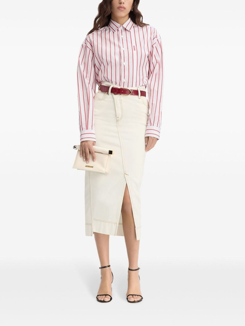 JACQUEMUS La jupe de-NÃ®mes midi skirt outlook