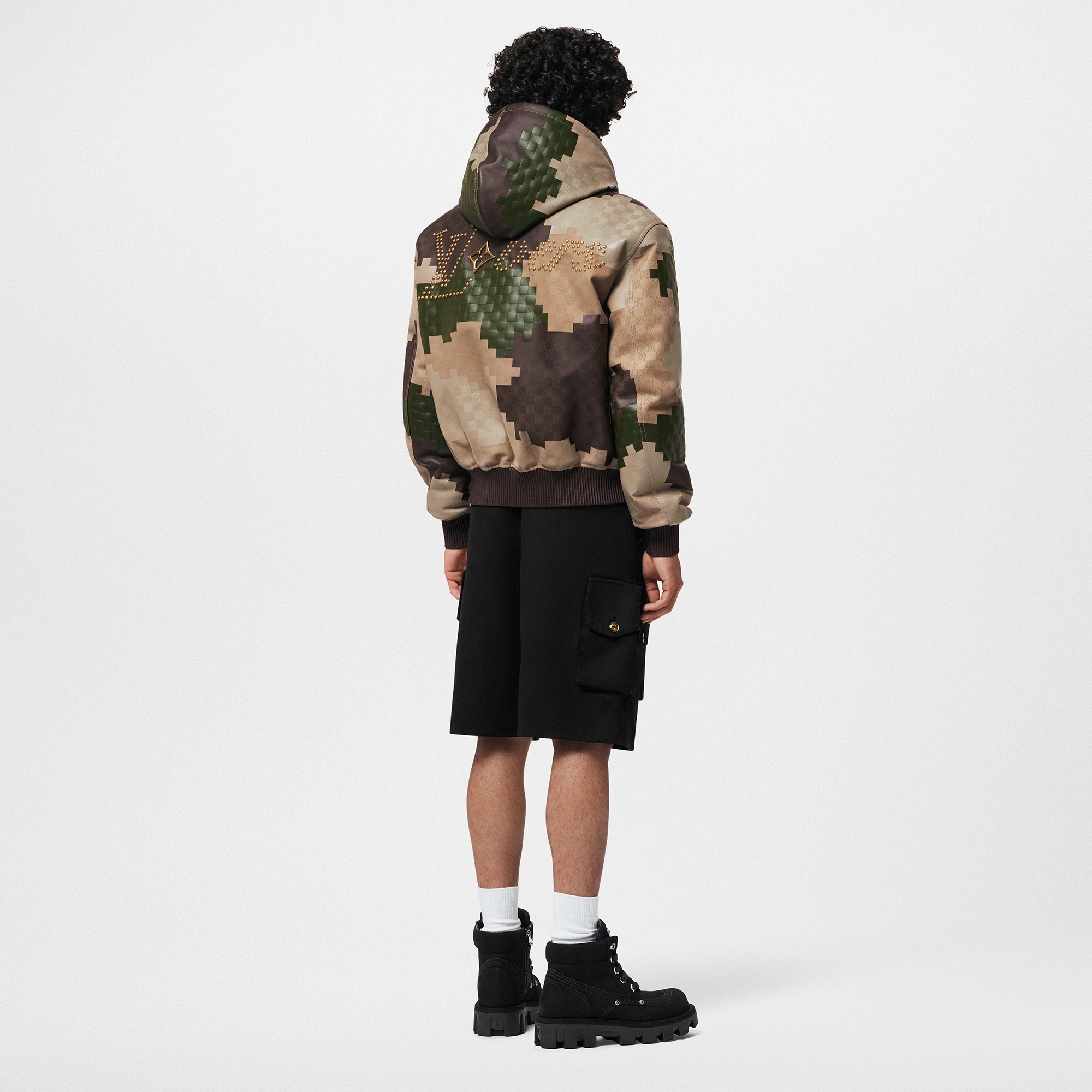 Cotton Utility Cargo Shorts - 3