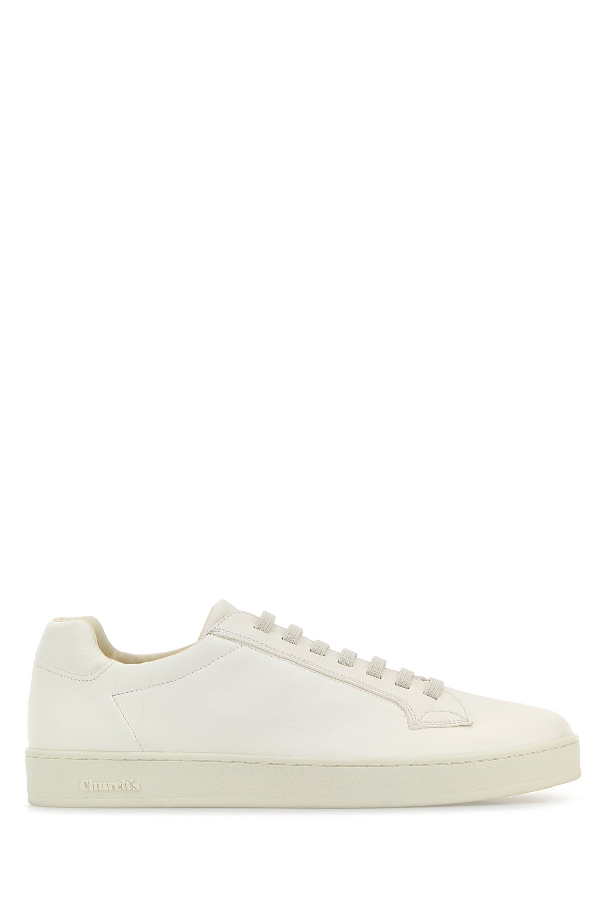 White nappa leather Ludlow 3 sneakers - 1