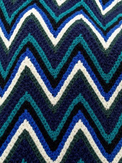 Missoni zig-zag embroidered scarf outlook