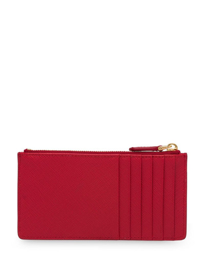 Prada logo-plaque document holder outlook