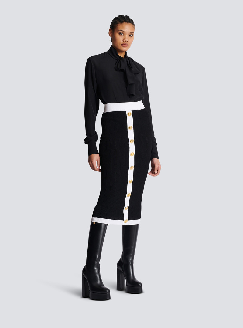 Midi knit skirt 3