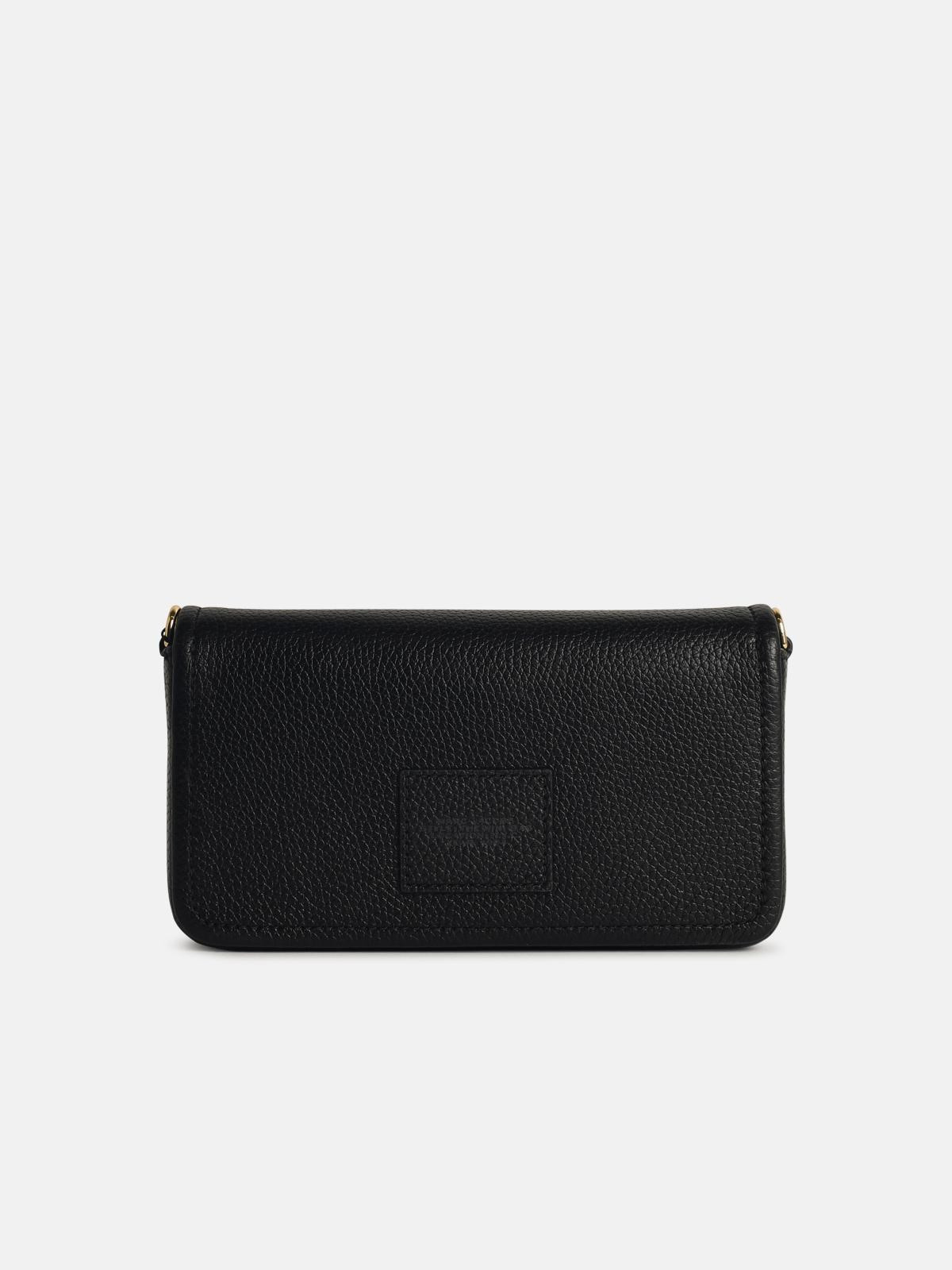 MINI BAG IN BLACK LEATHER - 3