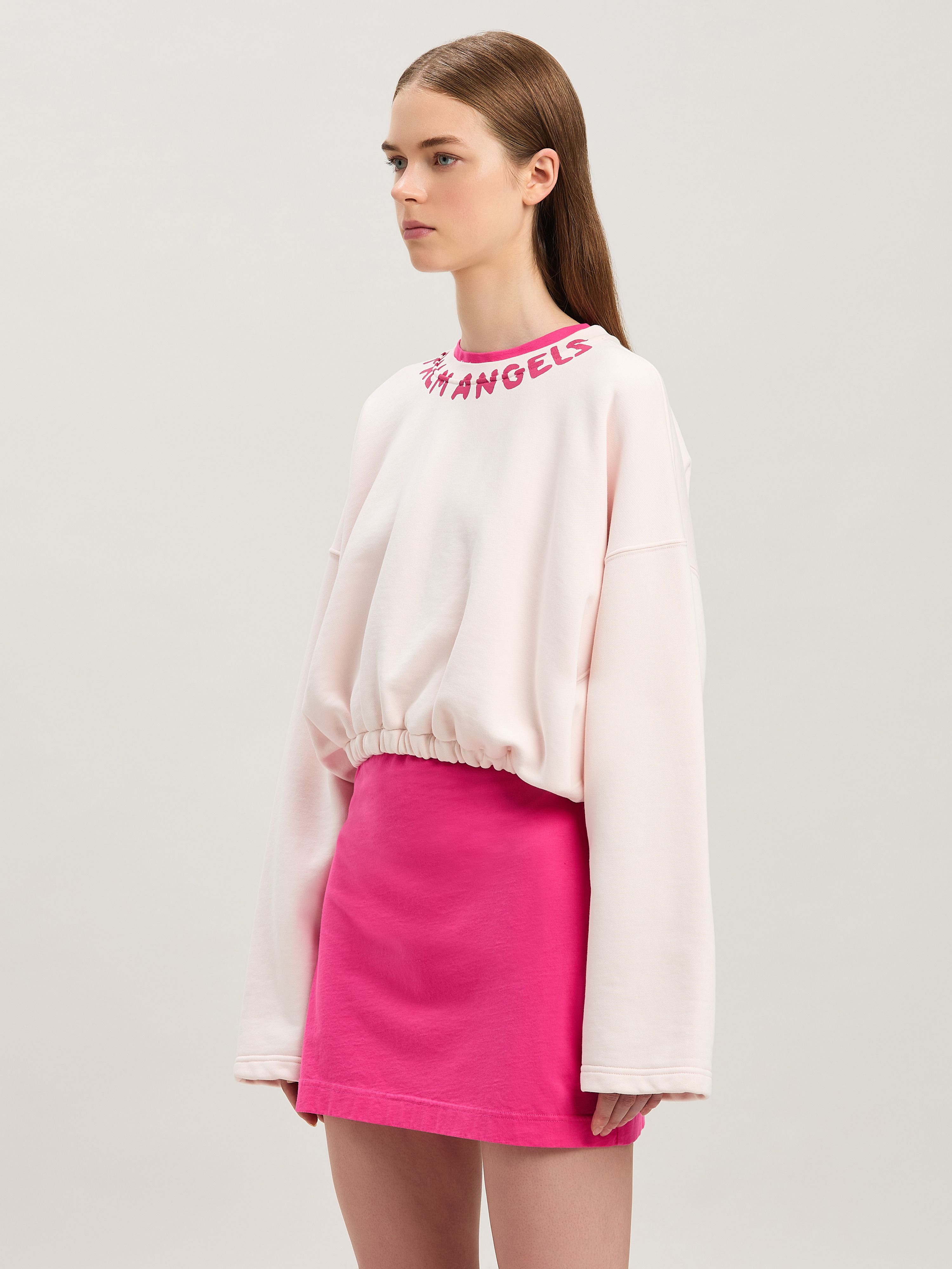 Logo Cropped sweatshirt - 4