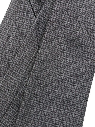 Givenchy monogram-jacquard silk tie outlook