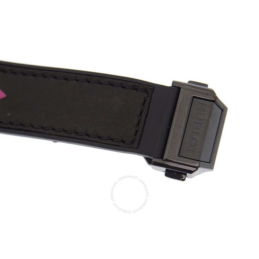 Hublot Big Bang Sang Bleu Limted Edition Automatic Diamond Black and Pink Dial Men's Watch 465.CS.11 - 4
