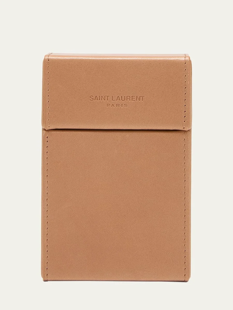 Men's Calfskin Cigarette Case - 1