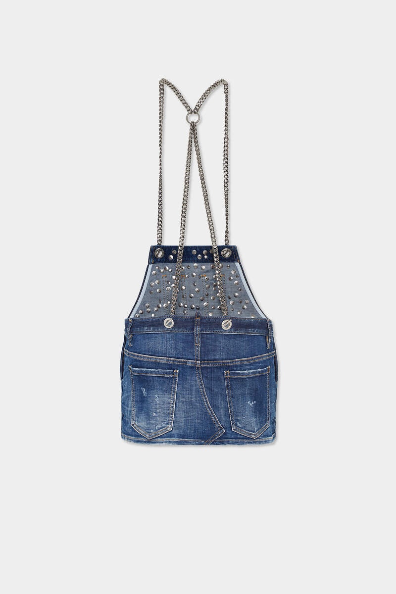 MICK STUDDED JEAN JUMPSUIT - 2