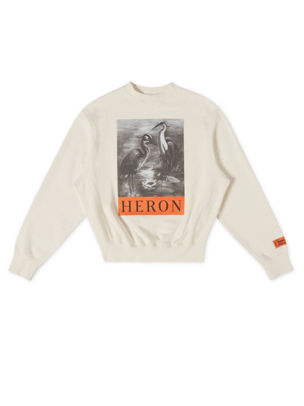 NF HERON BW Crewneck collar - 1