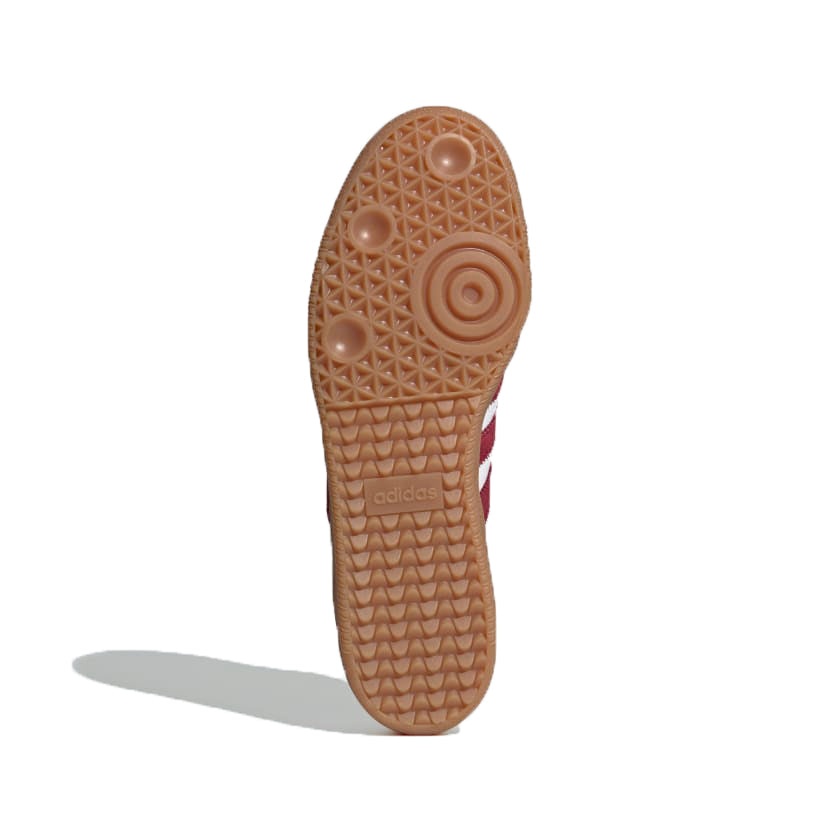adidas x Sporty & Rich Samba OG 'White Collegiate Burgundy' IF5660 - 4