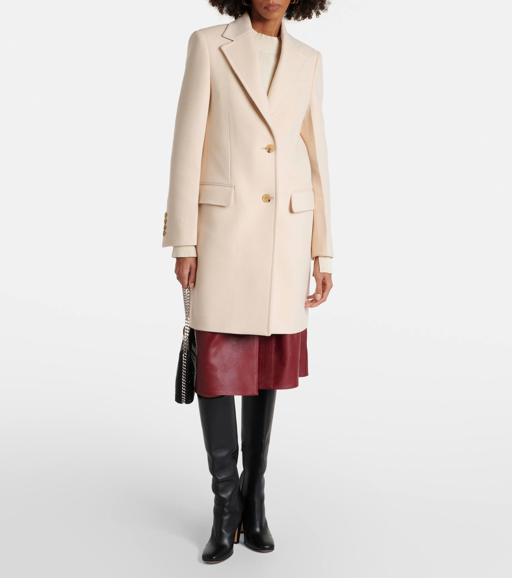 Single-breasted wool blazer - 6