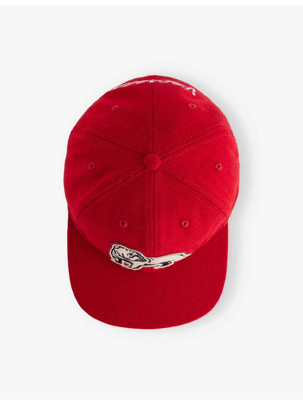 bulldog Wool-Blend Bulldog Cap - 4