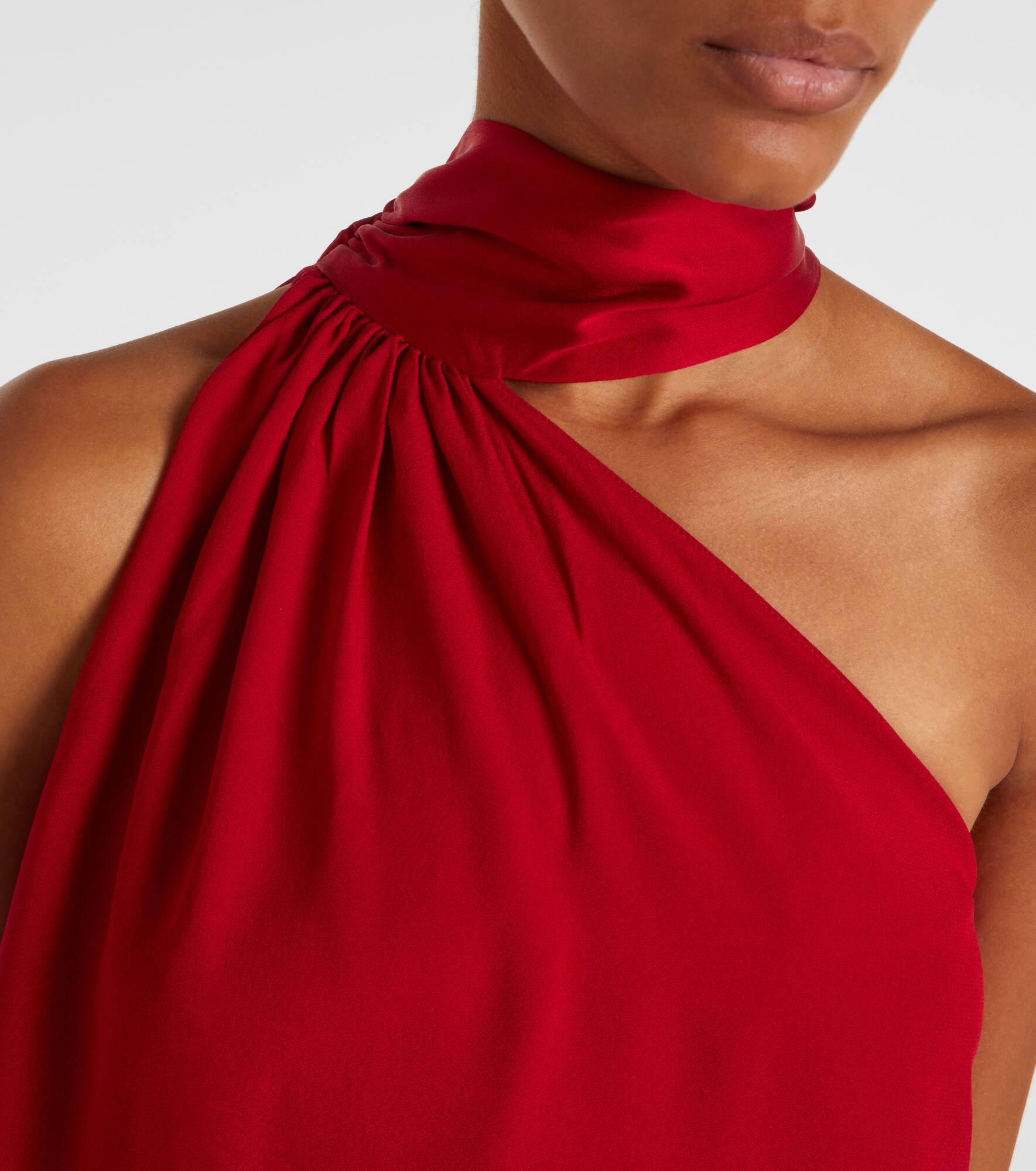 Astor scarf-detail maxi dress - 4